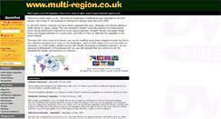 Desktop Screenshot of multi-region.co.uk