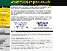 Tablet Screenshot of multi-region.co.uk